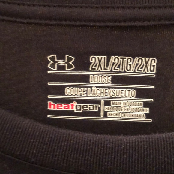 Men’s Under Armour Black Loose Fit Shirt - Picture 3 of 3